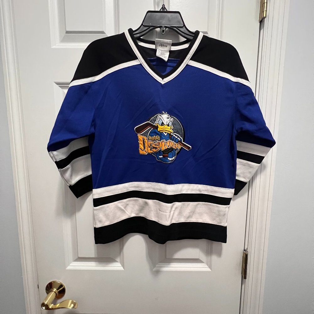 Disney Donald Duck #34 hockey jersey